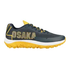 Osaka Kai MK1 Junior Hockey Shoes - Navy/Yellow (2022/23)