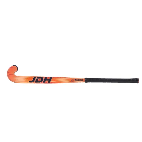 JDH Junior Mid Bow Junior Hockey Stick - Orange (2022/23)
