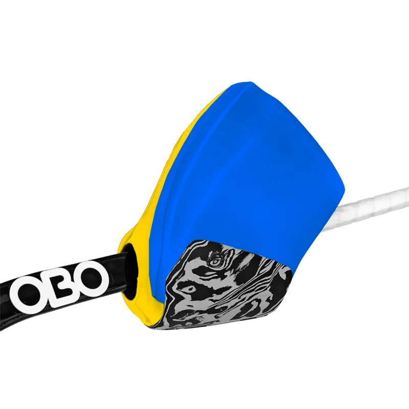 OBO Robo Hi-Rebound Right Hand Protector - Blue/Yellow