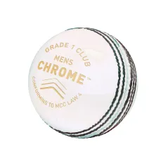 GM Chrome Cricket Ball - Wit (2023)