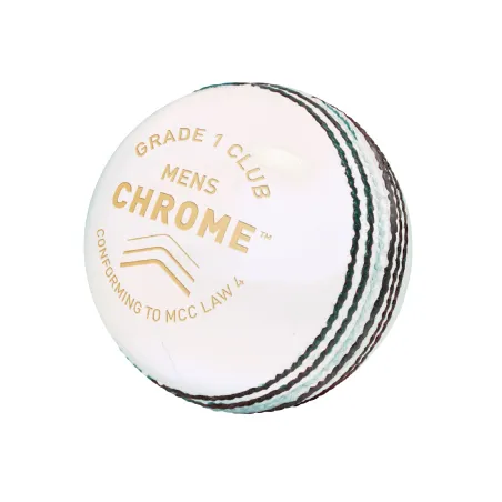 GM Chrome Cricket Ball - White (2023)