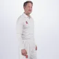 Chemise de cricket à manches longues Nicolls Matrix grise (2020)