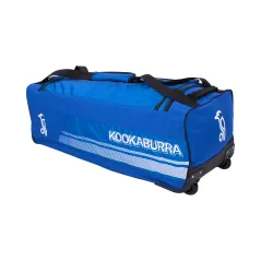 Kookaburra Pro 3500 Wheelie Bag - Blue/White (2023)