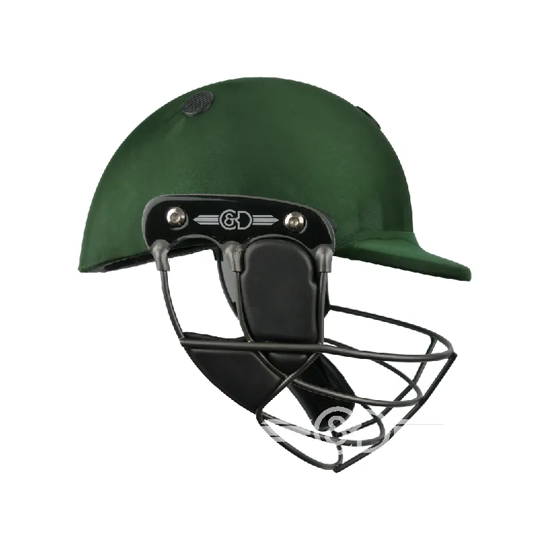 C&D The Balance Senior Cricket Helmet - Green