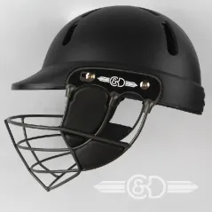 C&D The Albion Senior Cricket Helmet - Black