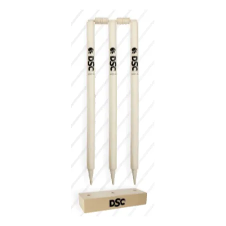 DSC Cricket Stumps - Bleached & Polished (2023)