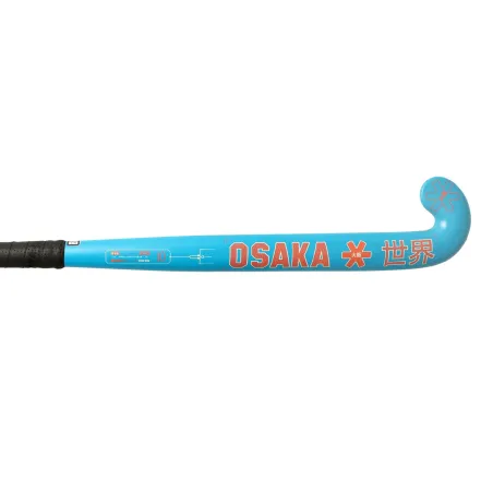 Osaka Vision 10 Show Bow Hockey Stick - Blue/Orange (2023)