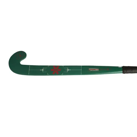 Osaka Vision 25 Show Bow Hockey Stick - Green/Red (2023) -