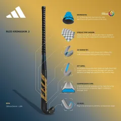 Adidas Ruzo Kromaskin .3 Hockey Stick (2023/24)