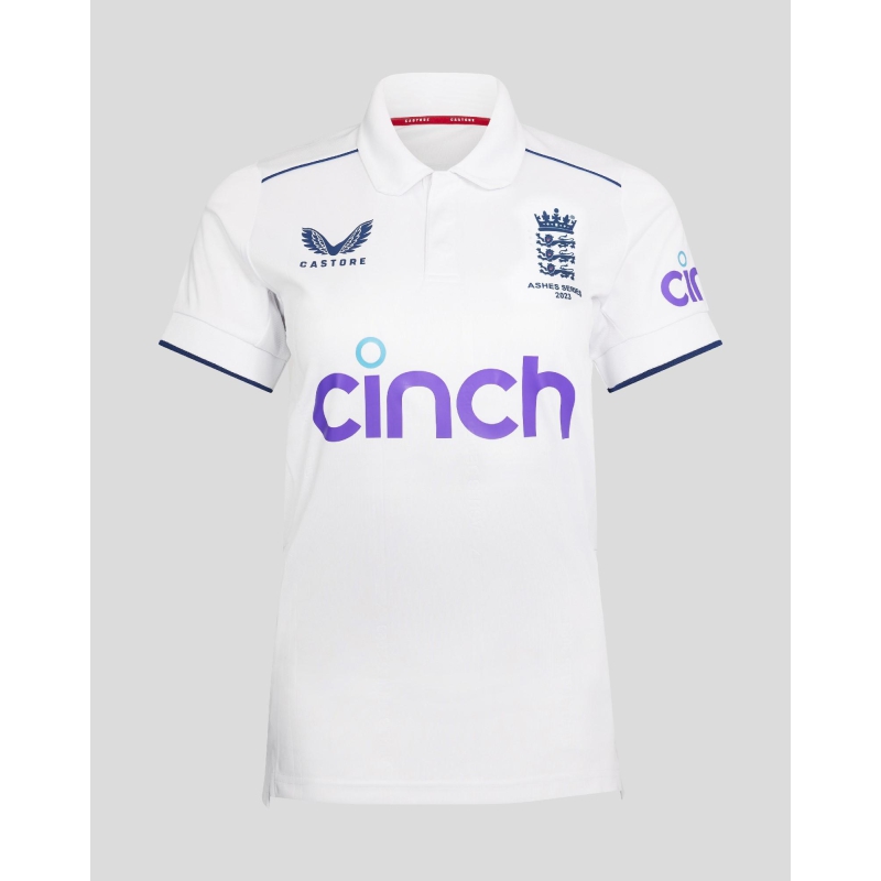 Castore England Test Ashes Replica Womens Shirt (2023/24) -