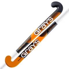 Grays GX3000 Ultrabow Hockey Stick - Zwart/Oranje (2023/24)