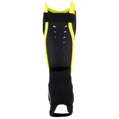 Grays Shield Hockey Shinguards - Black/Fluo Yellow (2024/25)