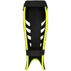 Grays G800 Hockey Shinguards - Black/Fluo Yellow (2024/25)