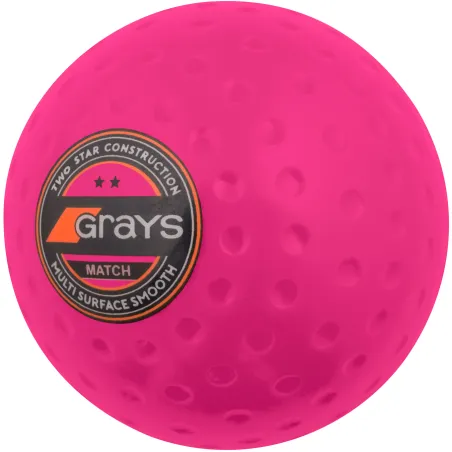 Grays Match Hockey Ball - Box of 60 - Pink (2023/24)