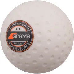 Grays Match Hockey Ball - Pack of 60 - White (2023/24) -