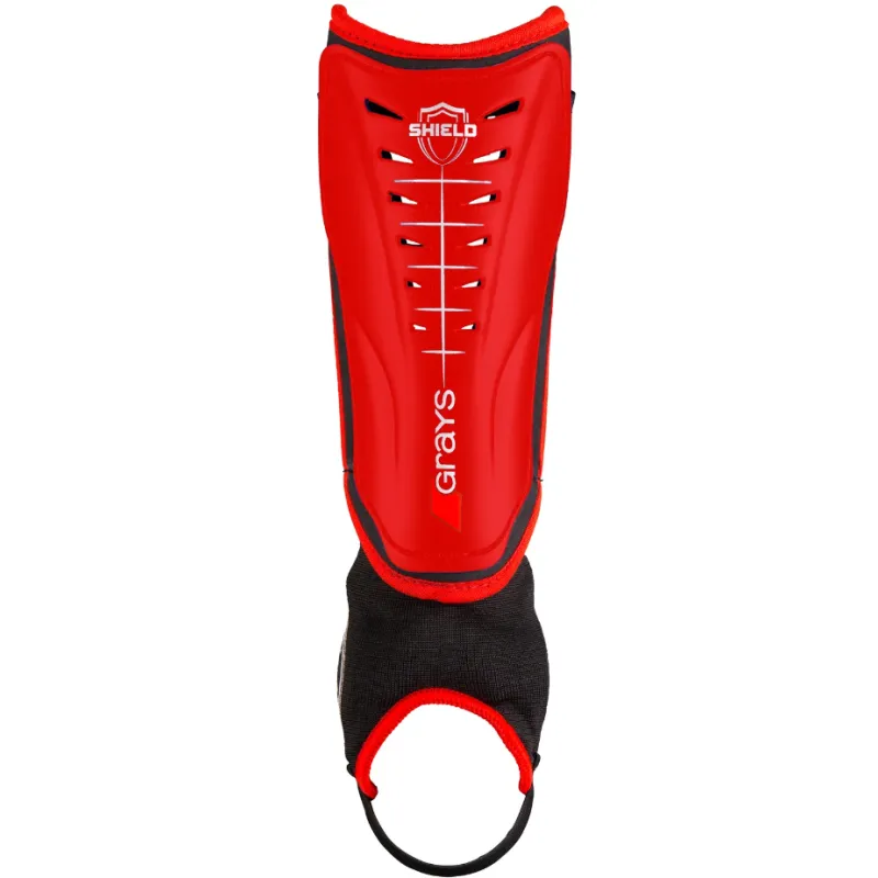 Grays Shield Hockey Shinguards - Red (2024/25)