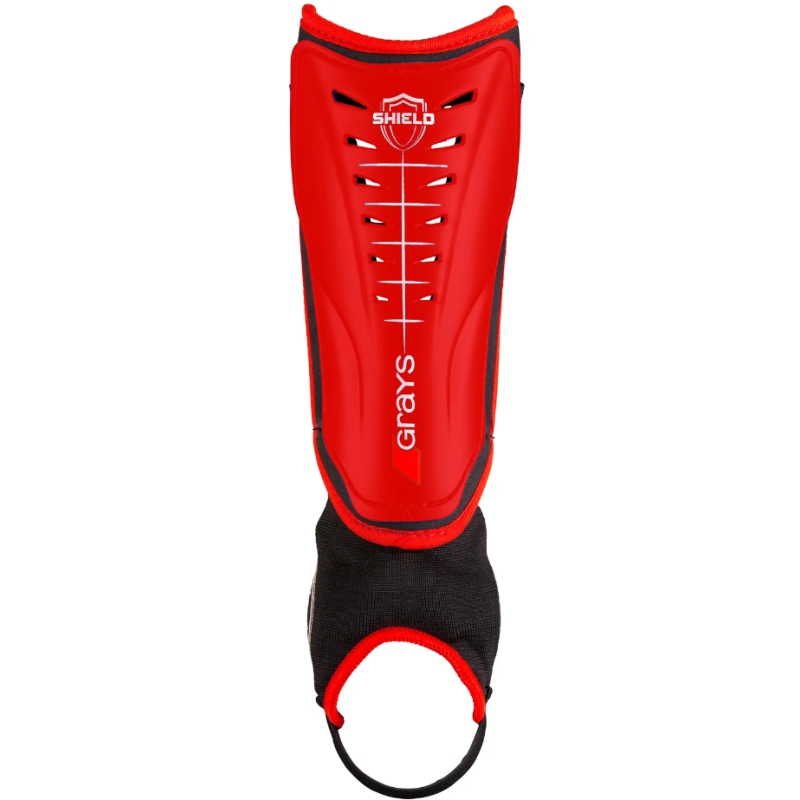 Grays Shield Hockey Shinguards - Red (2023/24)