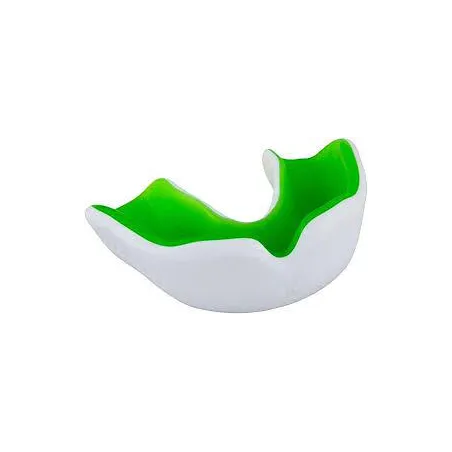 Gilbert X Gel Plus Mouthguard - White/Green (2023/24)