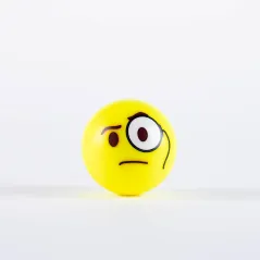 Gray Emoji Hockey Ball - Curious (2023/24)