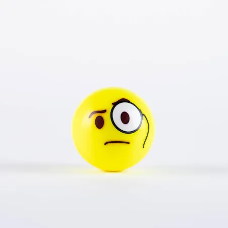 Emoji gris Hockey Ball - Curioso (2023/24) - Balones de