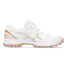 Asics Field Ultimate FF 2 Hockey Shoes - White/Champagne