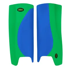 OBO Robo Hi-Rebound Legguards - Blue/Green