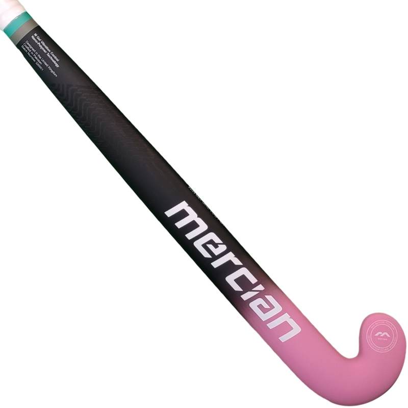 Mercian Genesis CF15 Pro Hockey Stick - Negro/Rosa (2023/24) -