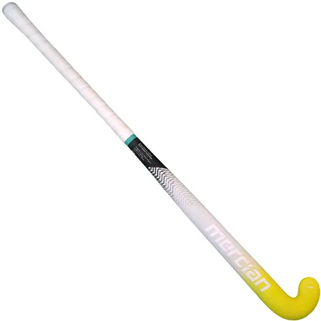 Mercian Genesis CF5 Pro Hockey Stick - Amarillo/Gris (2023/24)