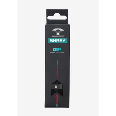 Shrey Chamois Grip - Zwart - Pak van 3 - Hockeygrepen