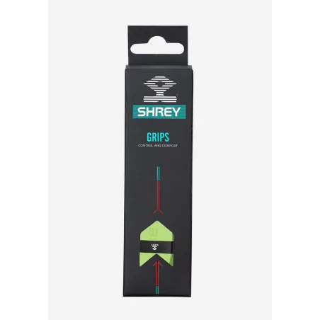 Shrey Chamois Grip - Fluro Green - Pack of 3