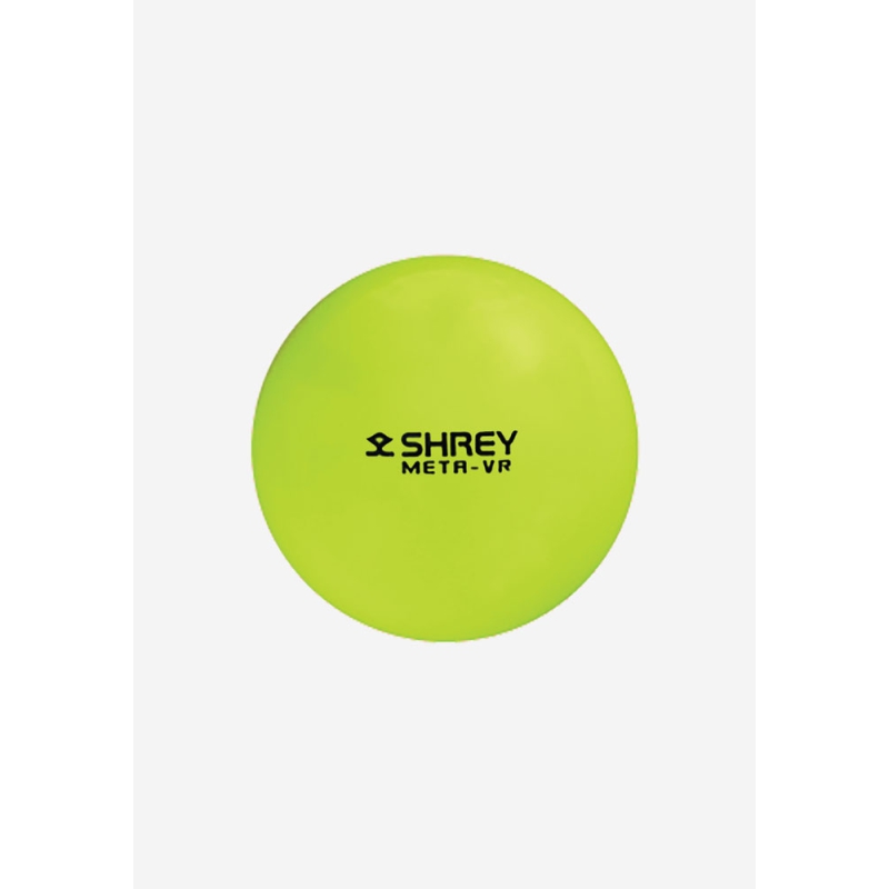 Shrey Meta VR Plain Hockey Balls - Pack of 12 - Yellow