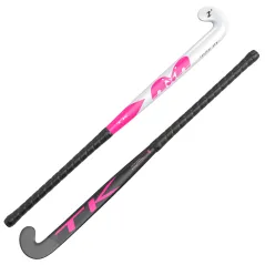 TK 2.5 Control Bow Hockey Stick - White/Pink (2023/24)