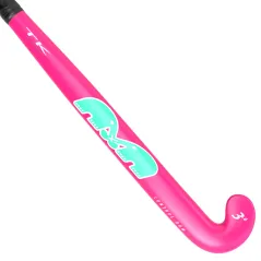 TK 3.6 Control Bow Hockey Stick - Rosa / Aqua (2023/24) - Palos