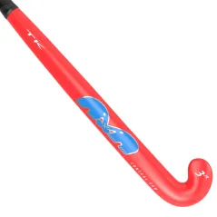 TK 3 Junior Control Bow Hockey Stick - Rojo/Azul (2023/24) -