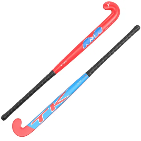 TK 3 Junior Control Bow Hockey Stick - Rood/Blauw (2023/24)
