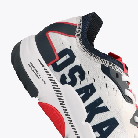 Osaka IDO MK1 Hockey Shoes - White/Navy (2023/24)