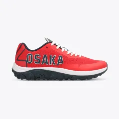Osaka KAI MK1 Hockey Shoes - Red/Navy (2023/24)