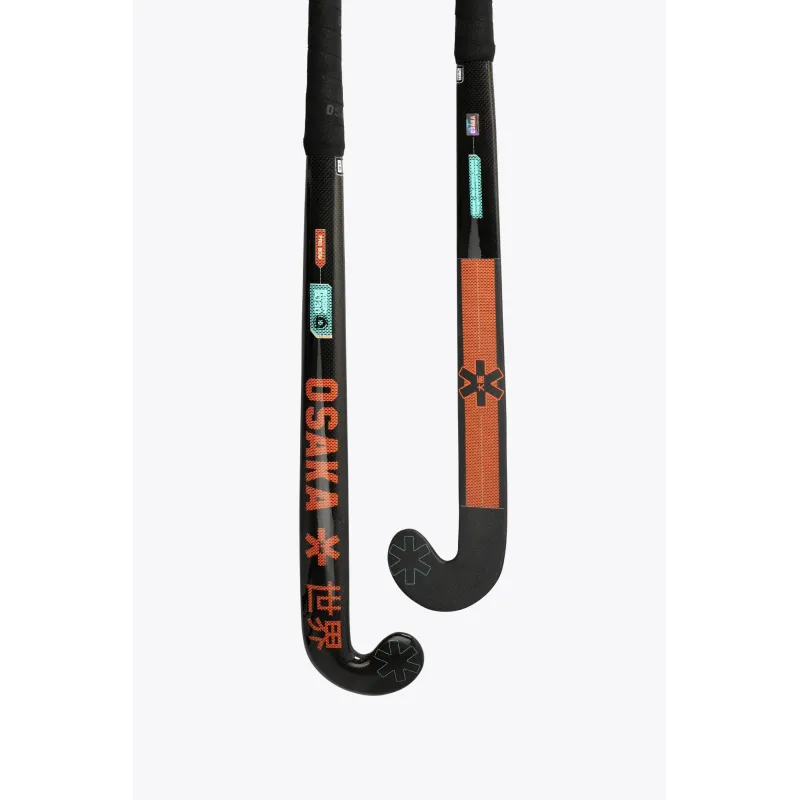 Osaka Indoor Vision 10 Pro Bow Hockey Stick - Orange (2023/24)