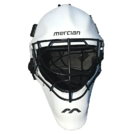 Mercian Genesis Junior Goal Keeping Helmet - White Matt (2023/24)