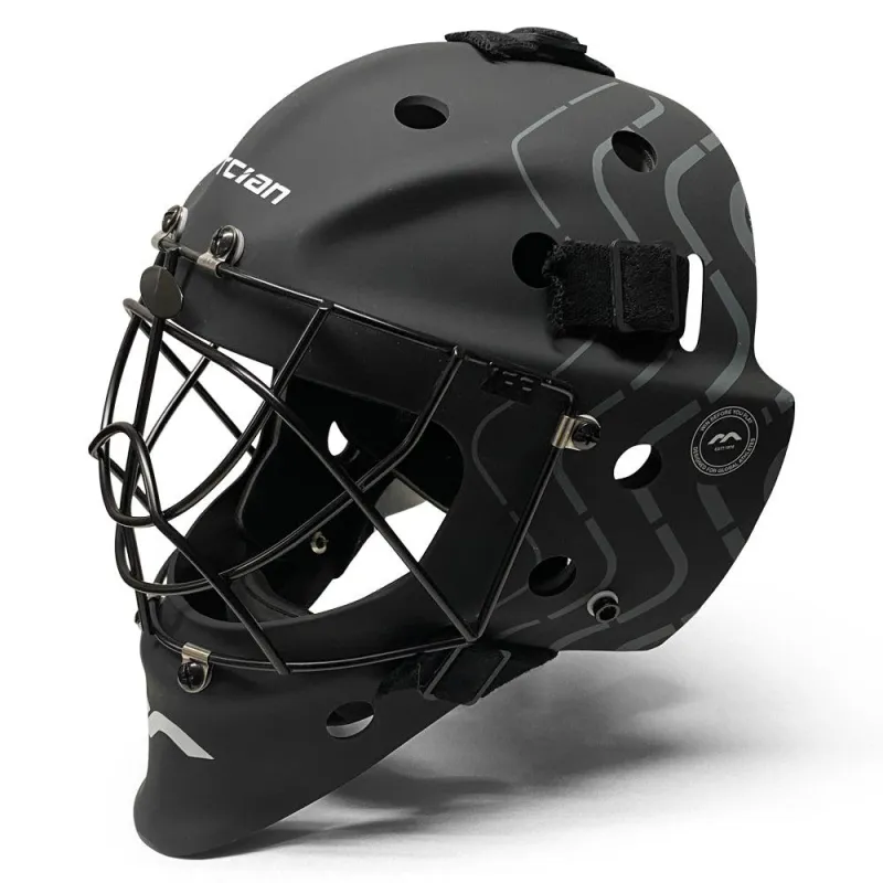 Mercian Genesis Junior Goalkeeping Helmet - Black (2024/25)