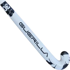 Guerilla Silverback C30 Low Bend Hockey Stick - White (2023/24)