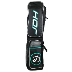 JDH Midi Pro Hockey Bag - Zwart/Teal (2023/24)