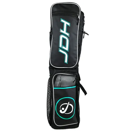 JDH Midi Pro Hockey Bag - Black/Teal (2023/24)