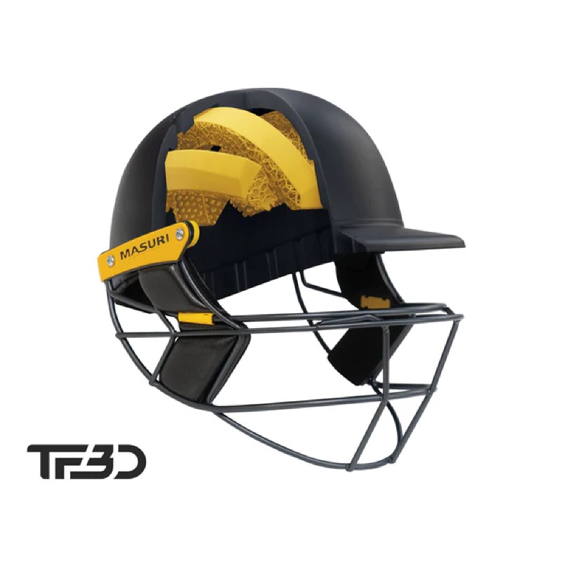 Masuri TrueFit 3D E Line Steel Cricket Helmet - Navy Masuri TrueFit 3D E Line Steel Cricket Helmet - Navy