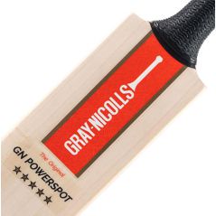 Bate de cricket Nicolls Powerspot MB Original gris (2024) -