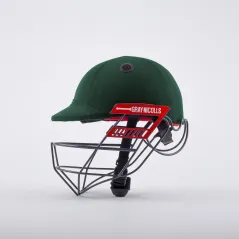 Casco da cricket Nicolls Ultimate 360 grigio - Verde (2024)
