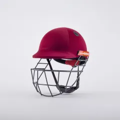 Grauer Nicolls Atomic Cricket Helm - Kastanienbraun (2024)