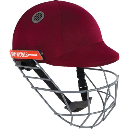 Grauer Nicolls Ultimate Cricket Helm - Kastanienbraun (2024)