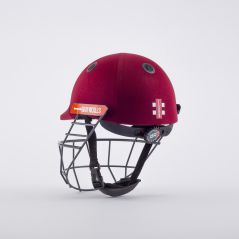 Grijze Nicolls Ultimate Cricket Helm - Kastanjebruin (2024)
