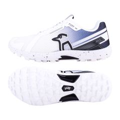 Kookaburra KC 2.0 Rubber Junior Cricket Shoes - White/Black